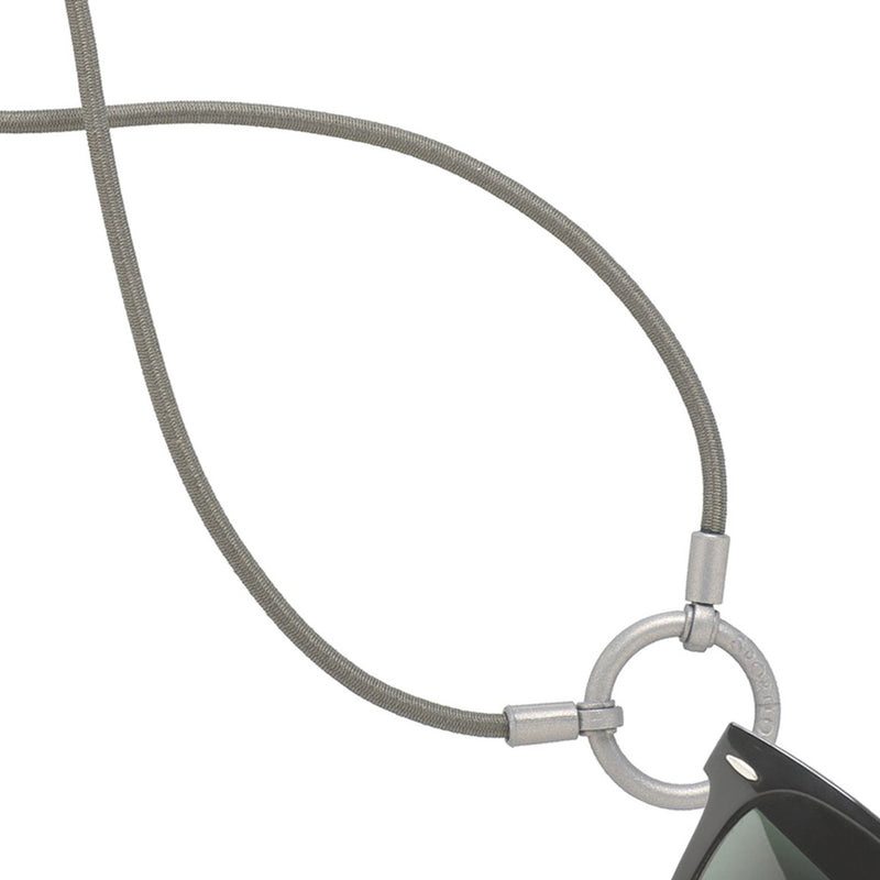 LaLoop - S108-SI - Silver - Sport - Eyewear Holder - Eyewear Necklace - Hicks Brunson Eyewear
