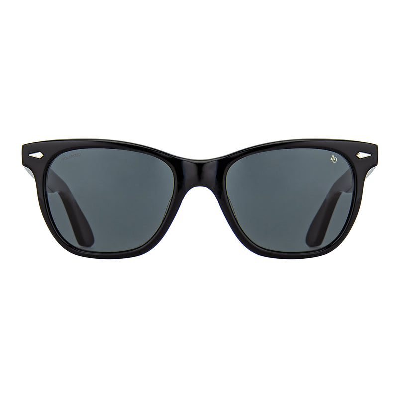 American Optical - Saratoga - Black / Grey-Tinted Lenses - Rectangle - Sunglasses