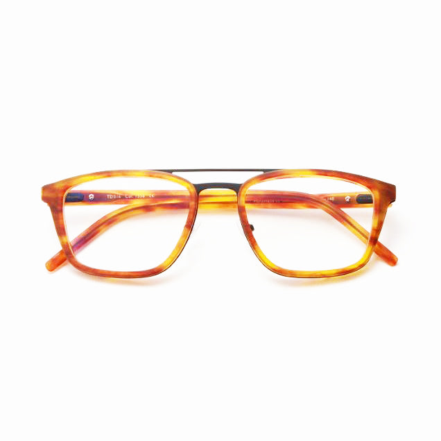 Tom Davies - TD516 - 1558 - Matte Havana / Matte Black - Rectangle - Eyeglasses - Hicks Brunson Eyewear