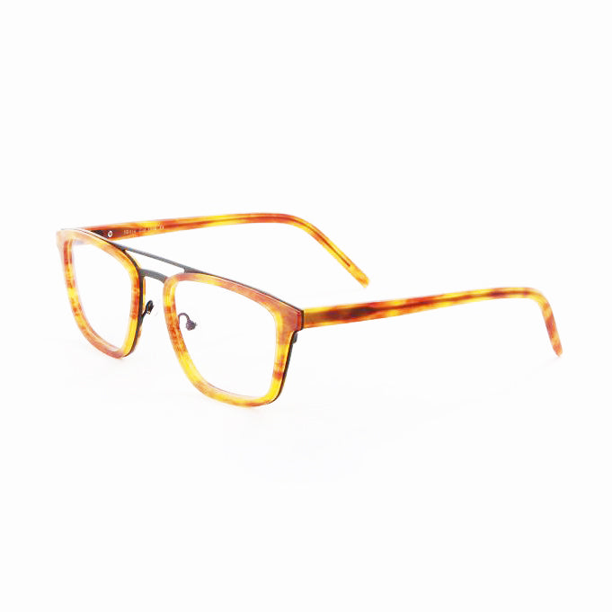 Tom Davies - TD516 - 1558 - Matte Havana / Matte Black - Rectangle - Eyeglasses - Hicks Brunson Eyewear