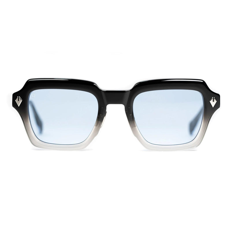 T Henri - Continental - Vapor / Sea Mist Light Blue Tinted Lenses - Rectangle - Sunglasses - Adjustable Nose Pads - Plastic - Sunglasses