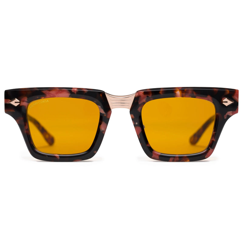 T Henri - Corsa - Mizner / Brown Tinted Lenses - Rectangle - Sunglasses - Plastic - Limited Edition