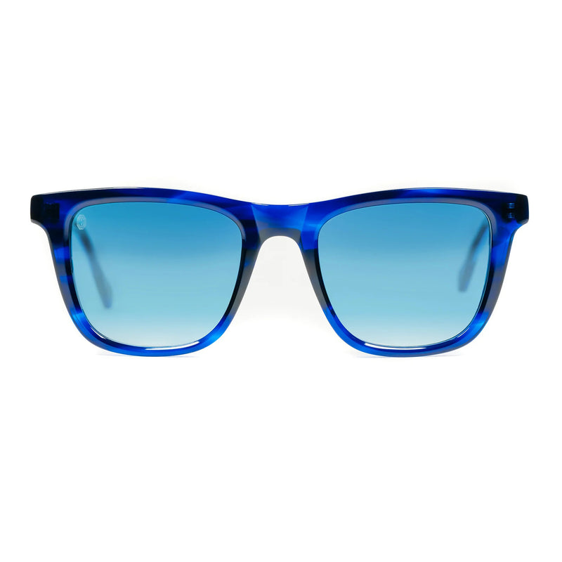 T Henri - Phantom - Azure - Turquoise Gradient Tinted Lenses - Plastic - Sunglasses - Rectangle