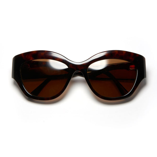 Tom Davies - KATE - 1719 - Dark Tortoise - Sunglasses - Cateye Sunglasses