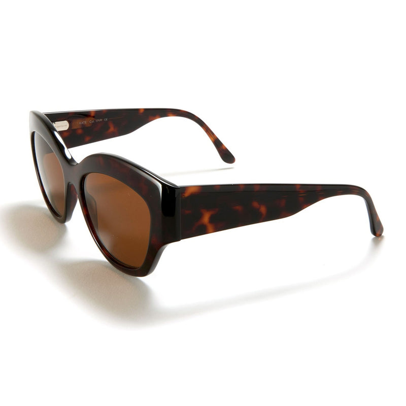 Tom Davies - KATE - 1719 - Dark Tortoise - Sunglasses - Cateye Sunglasses