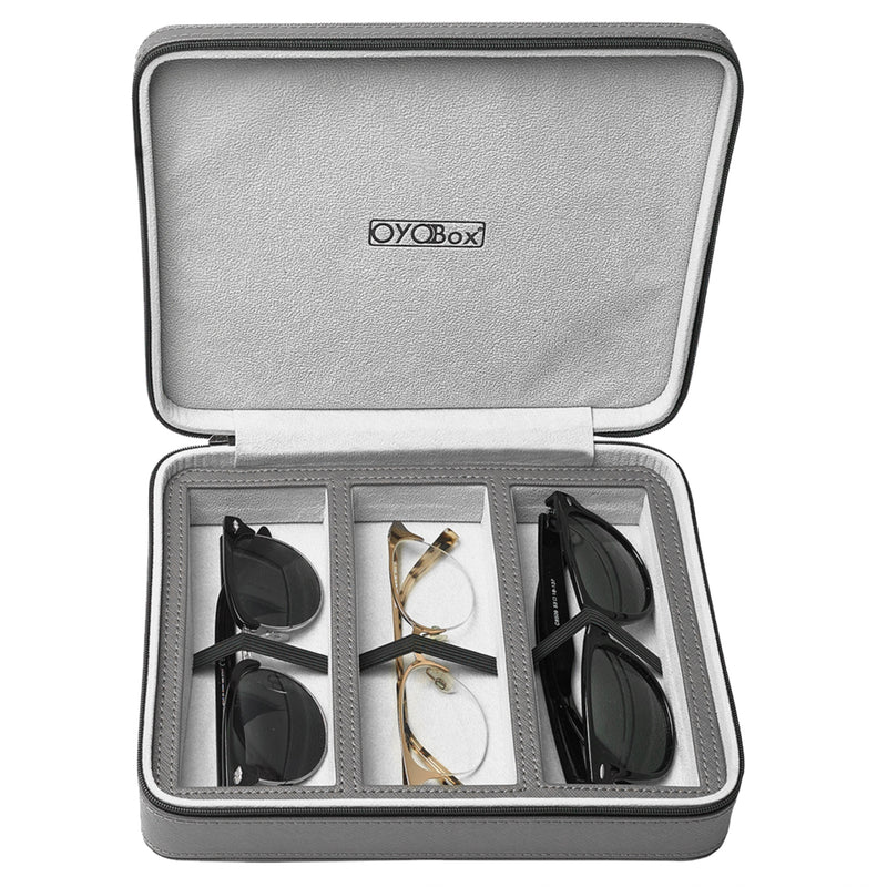 OYOBox Travel Case Cool Gray – Hicks Brunson Eyewear